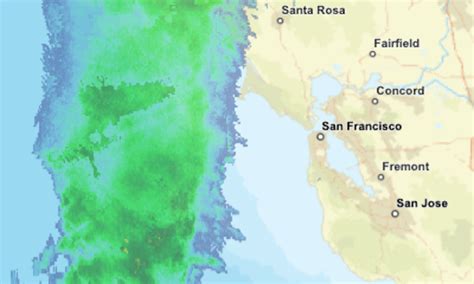 Storm tracker map: Where it’s raining in the Bay Area
